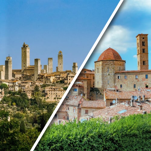 volterra+san-gimignano